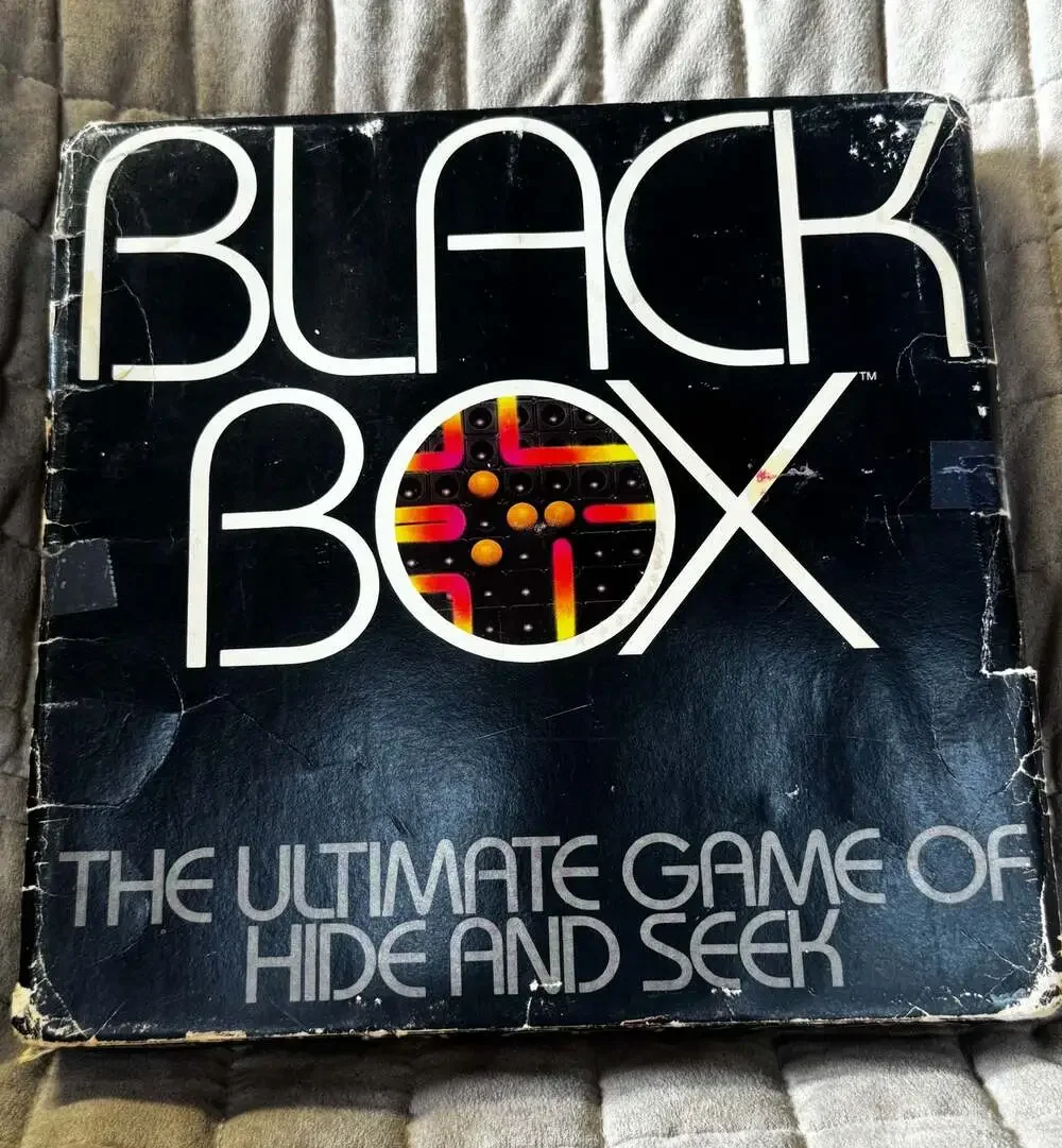 Vintage Black Box The Ultimate Game of Hide and Seek Parker Brothers 1978